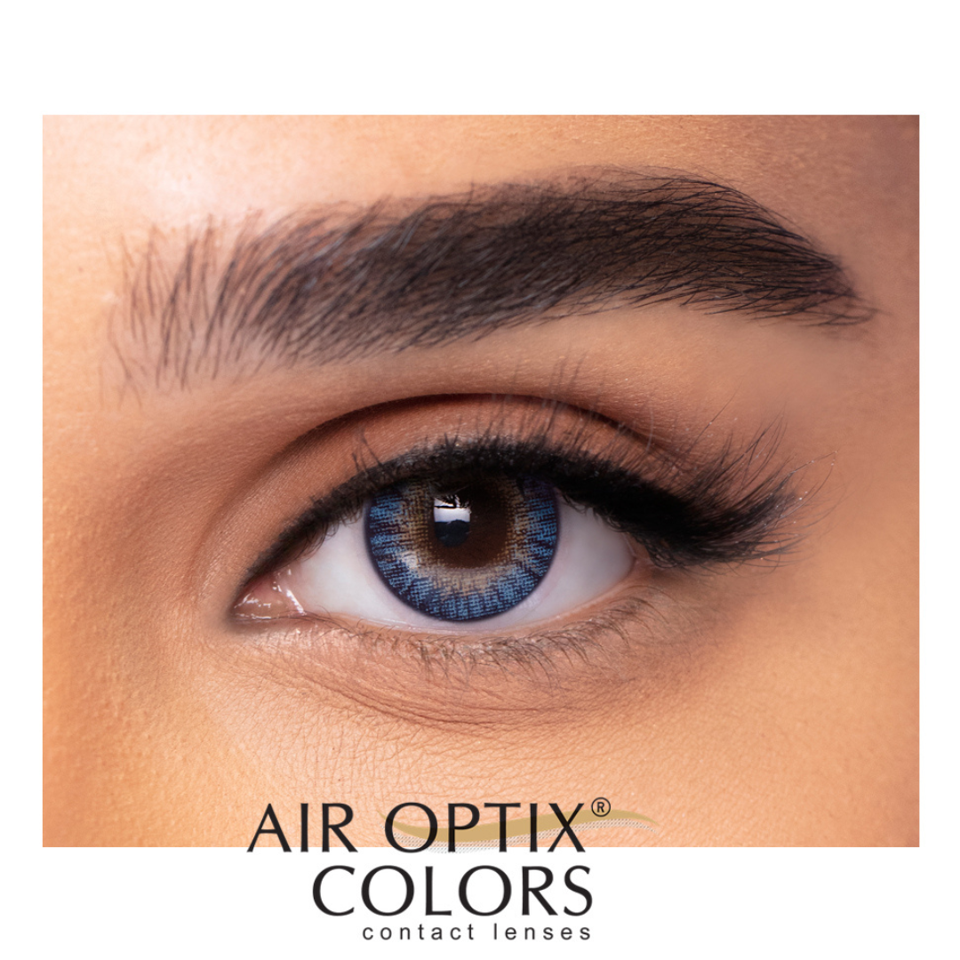 Alcon Air Optix Color (2 Lens/Box) - Blue Contact Lenses by First Lens