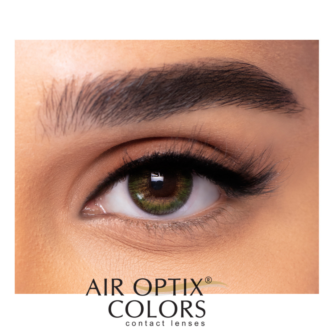 Alcon Air Optix Green Color Contact Lenses (2 Lenses/Box)