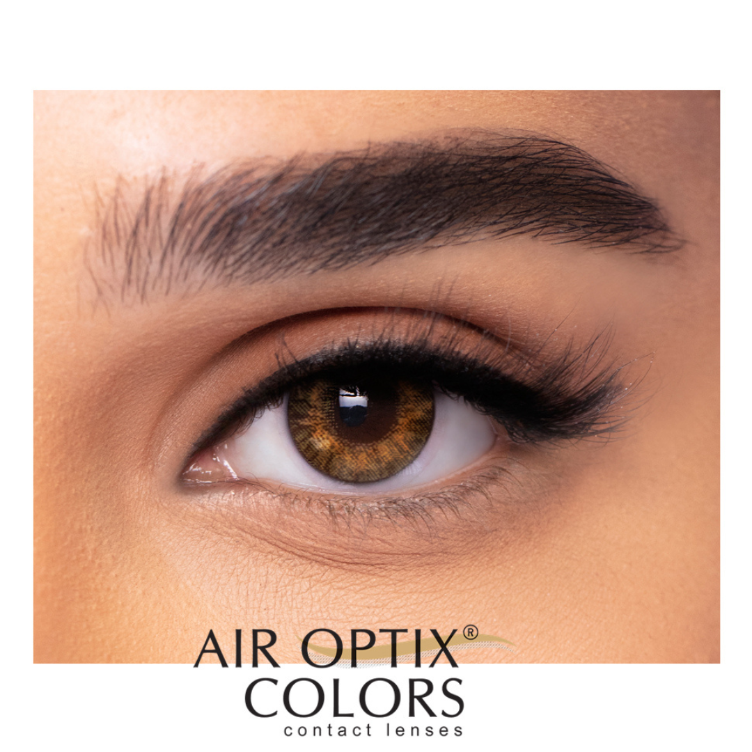 Alcon Air Optix Color (2 Lens/Box) - Pure Hazel Contact Lenses by First ...