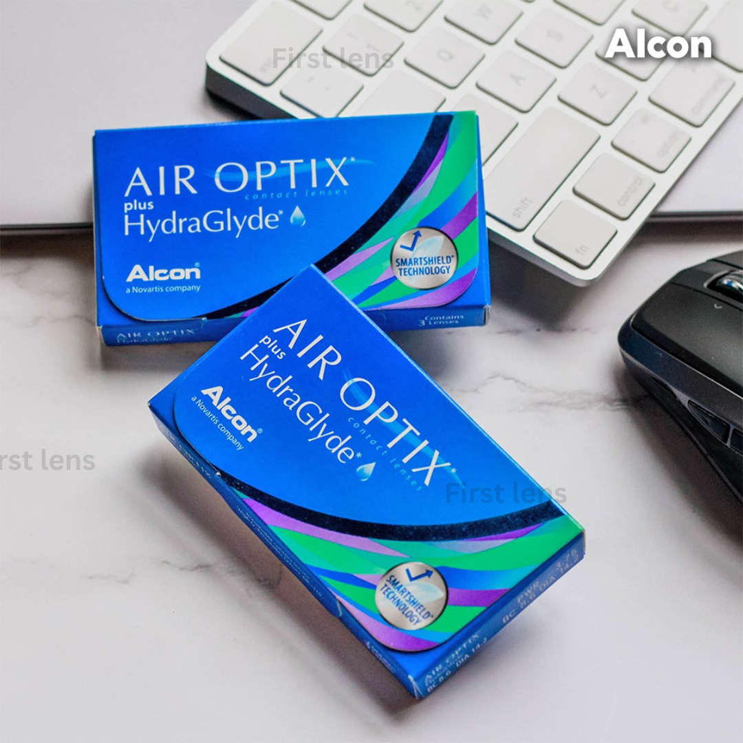 Alcon Air Optix Plus Hydraglyde (3 Lensbox)