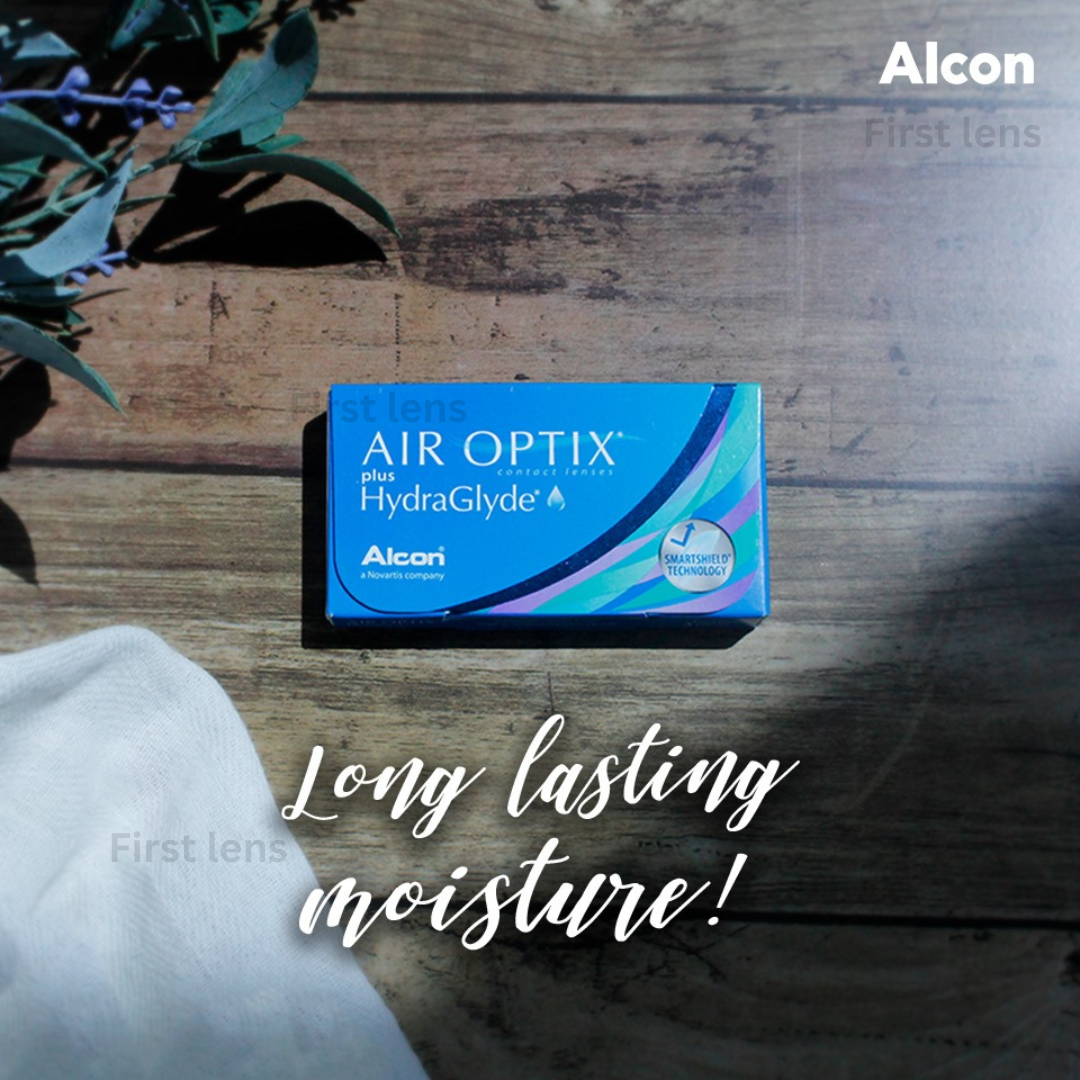 Alcon Air Optix Plus Hydraglyde (3 Lensbox)