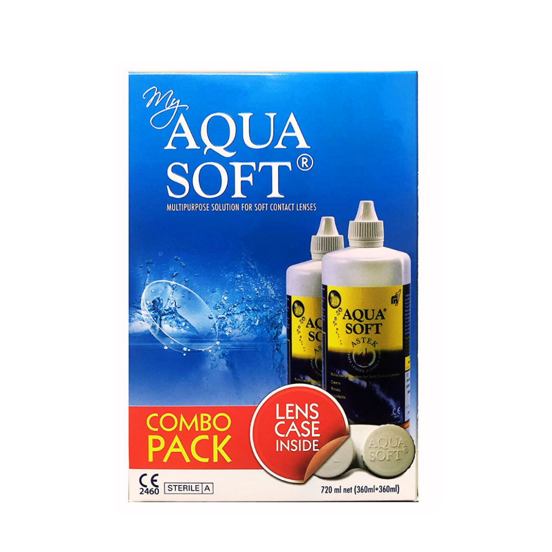 First Lens Aquasoft Solution for Soft Contact Lenses