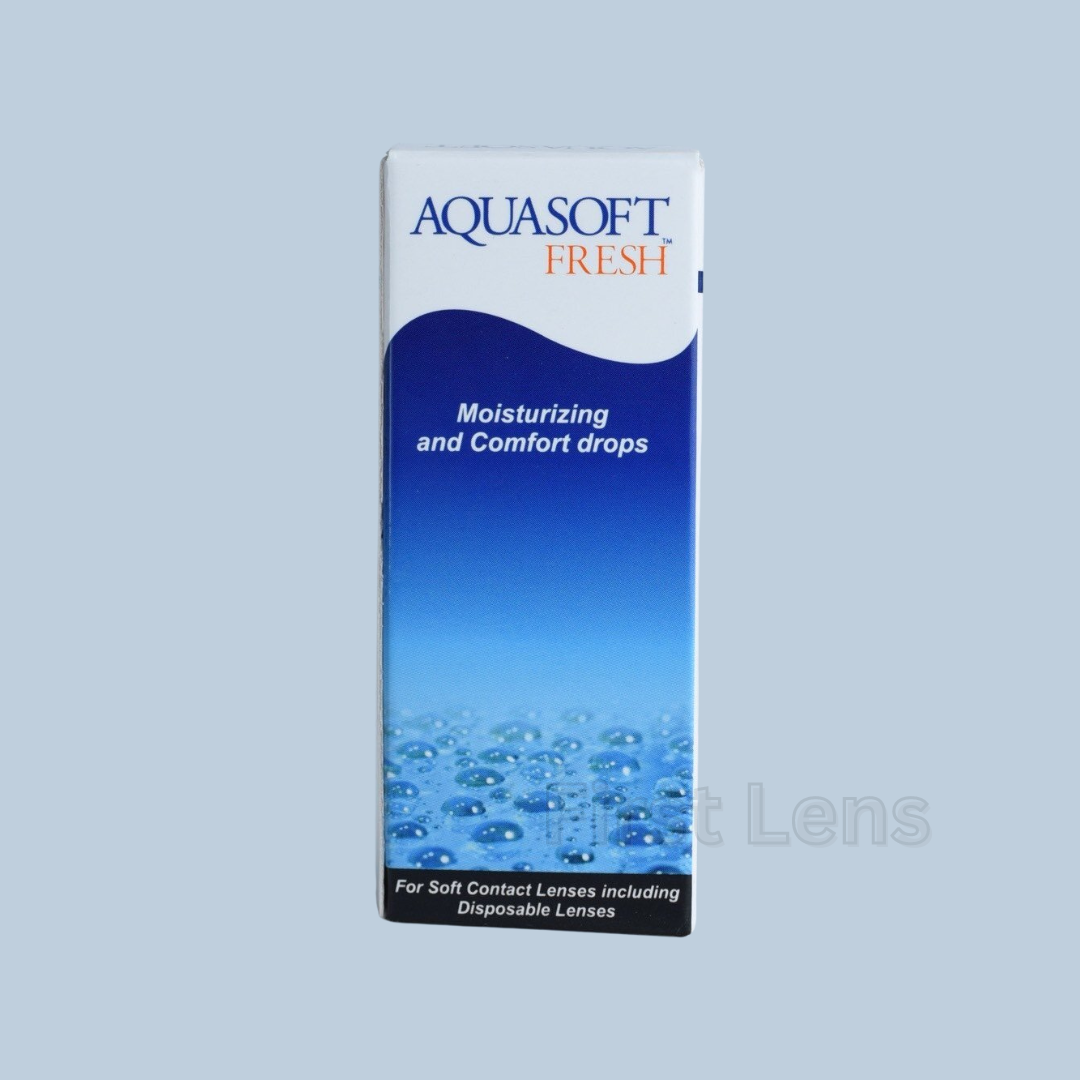 First Lens Close-up of Aquasoft Fresh Bio Solution