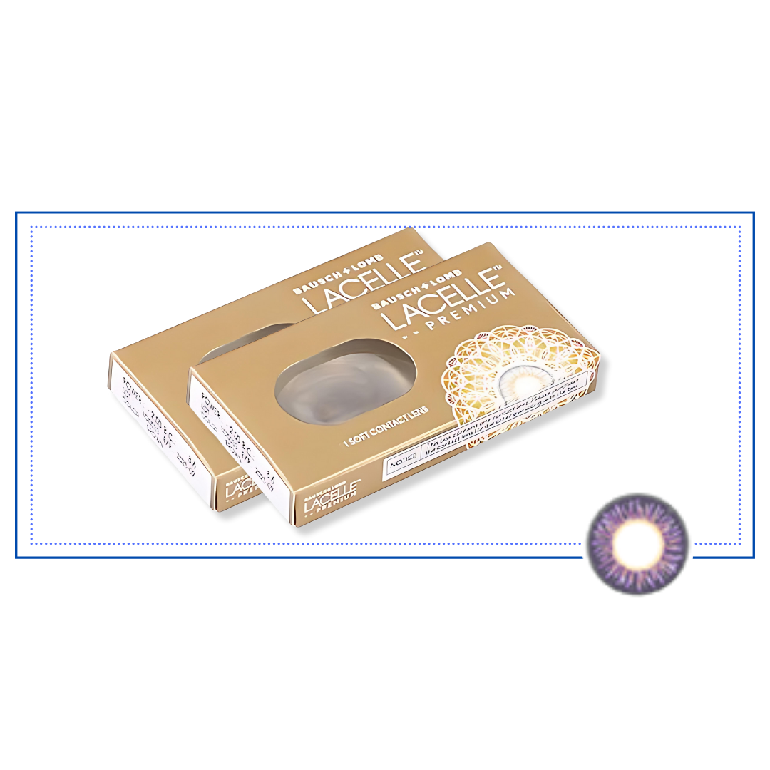 Violet Lacelle Premium Color Contact Lenses by First Lens