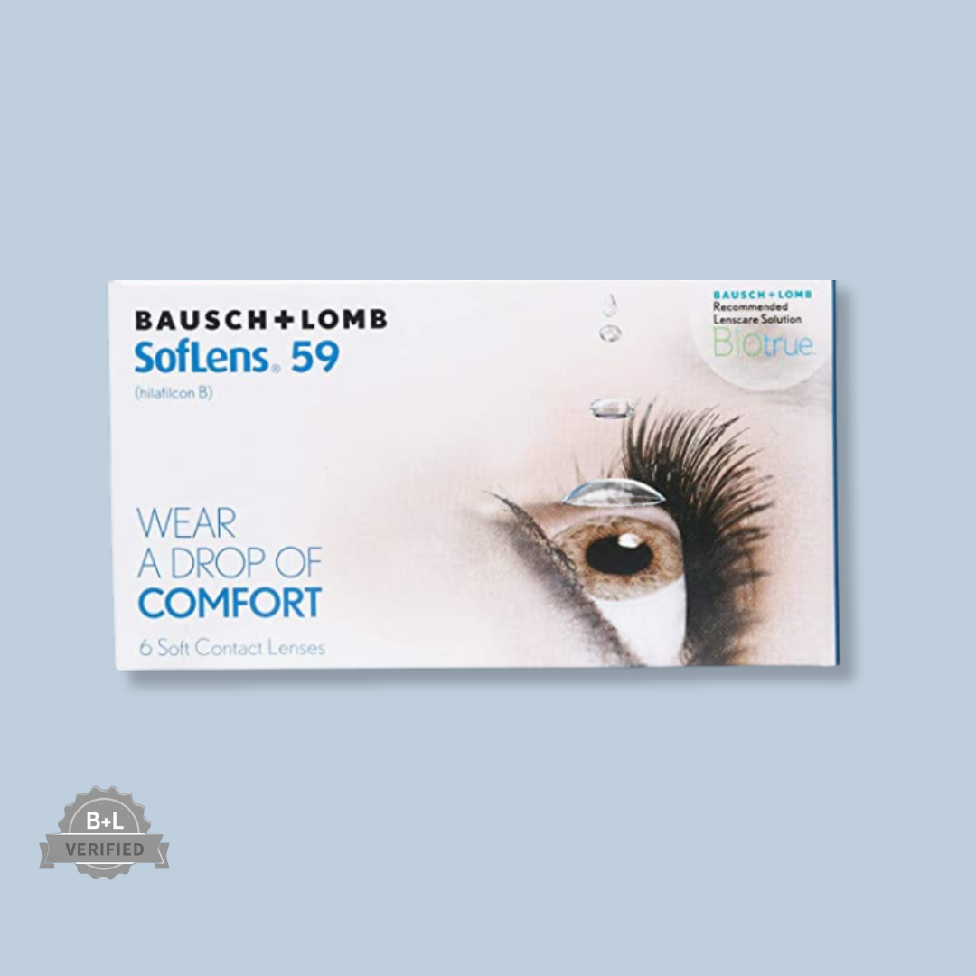 Bausch and lomb soflens 59 (6 lenses/box)