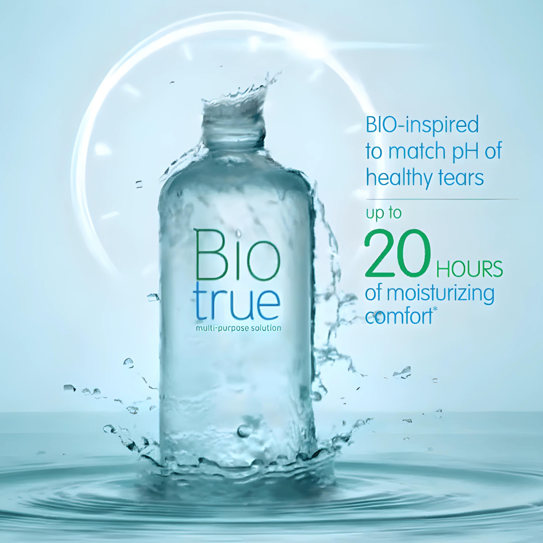 First Lens Biotrue Solution for contact lenses