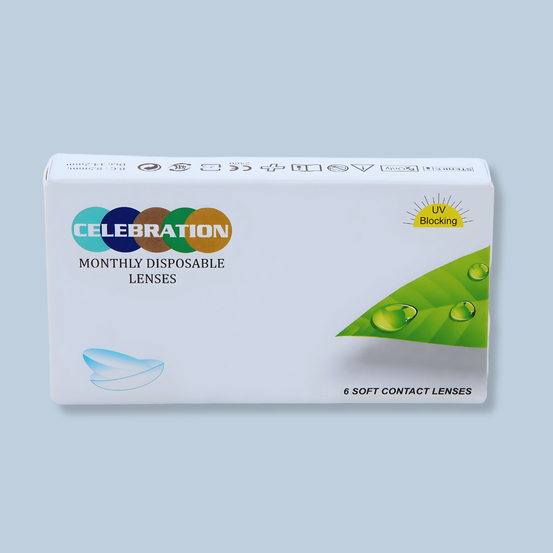 Monthly Disposable Lenses by Celebration Clear Contact Lens