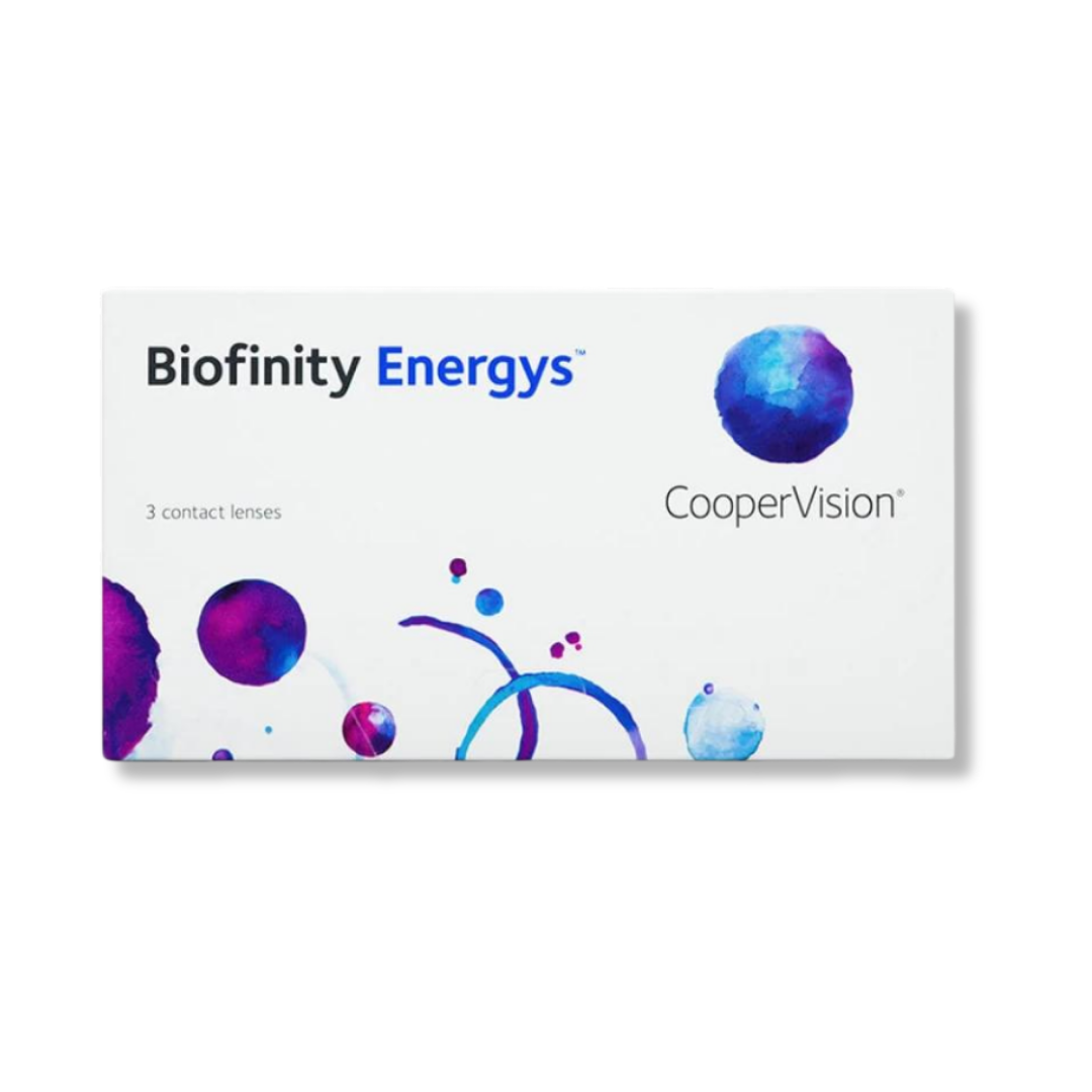 Cooper Vision Biofinity Energys - 3 lenses in each box