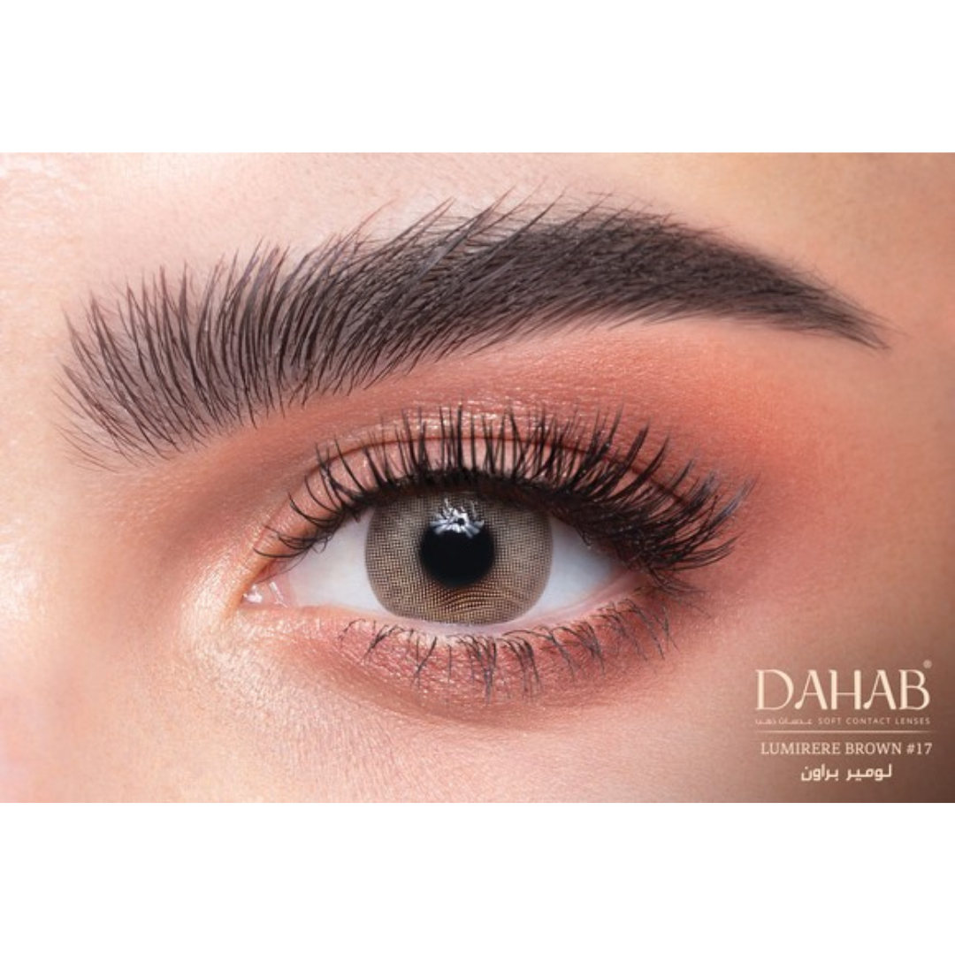 Dahab One Day lumirere brown Color Contact Lens
