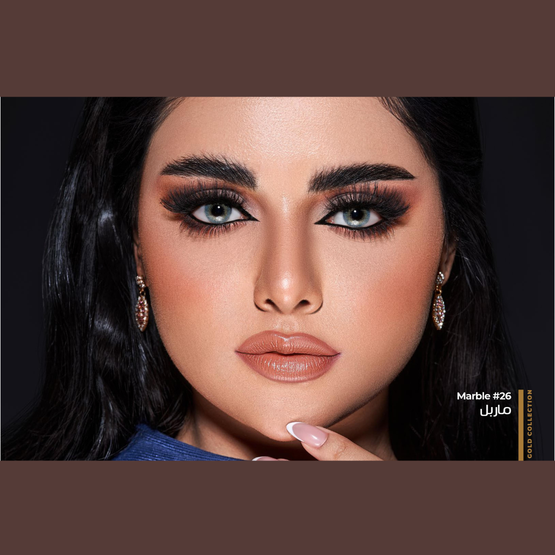 Dahab One Day Marbel Color Contacts - Captivating Marble Patterned Eye Lens