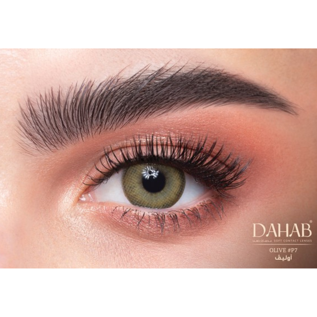 Dahab One Day Olive Color Contact Lens