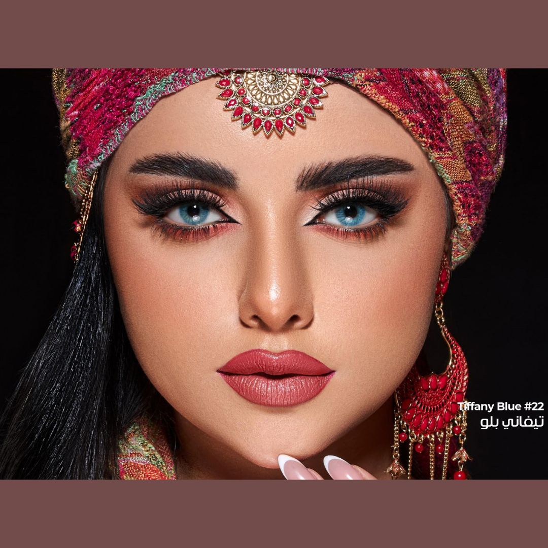 Dahab One Day Tiffany Blue Color - Captivating Blue Eye Lens