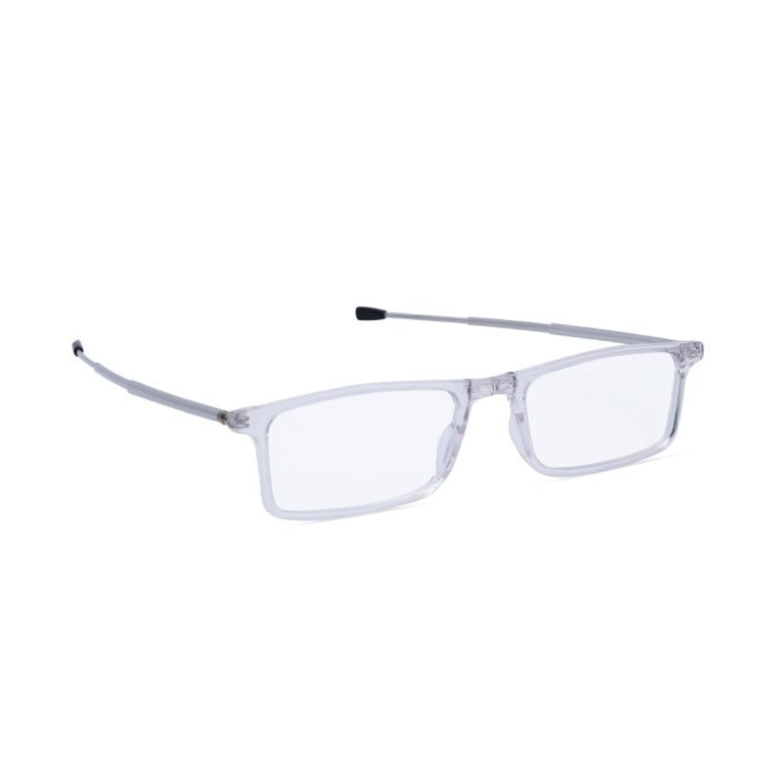 First Lens Dr. Harmanns reading glasses Compact3 on a desk