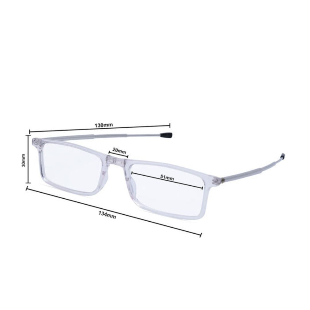 First Lens Dr. Harmanns reading glasses Compact3 features