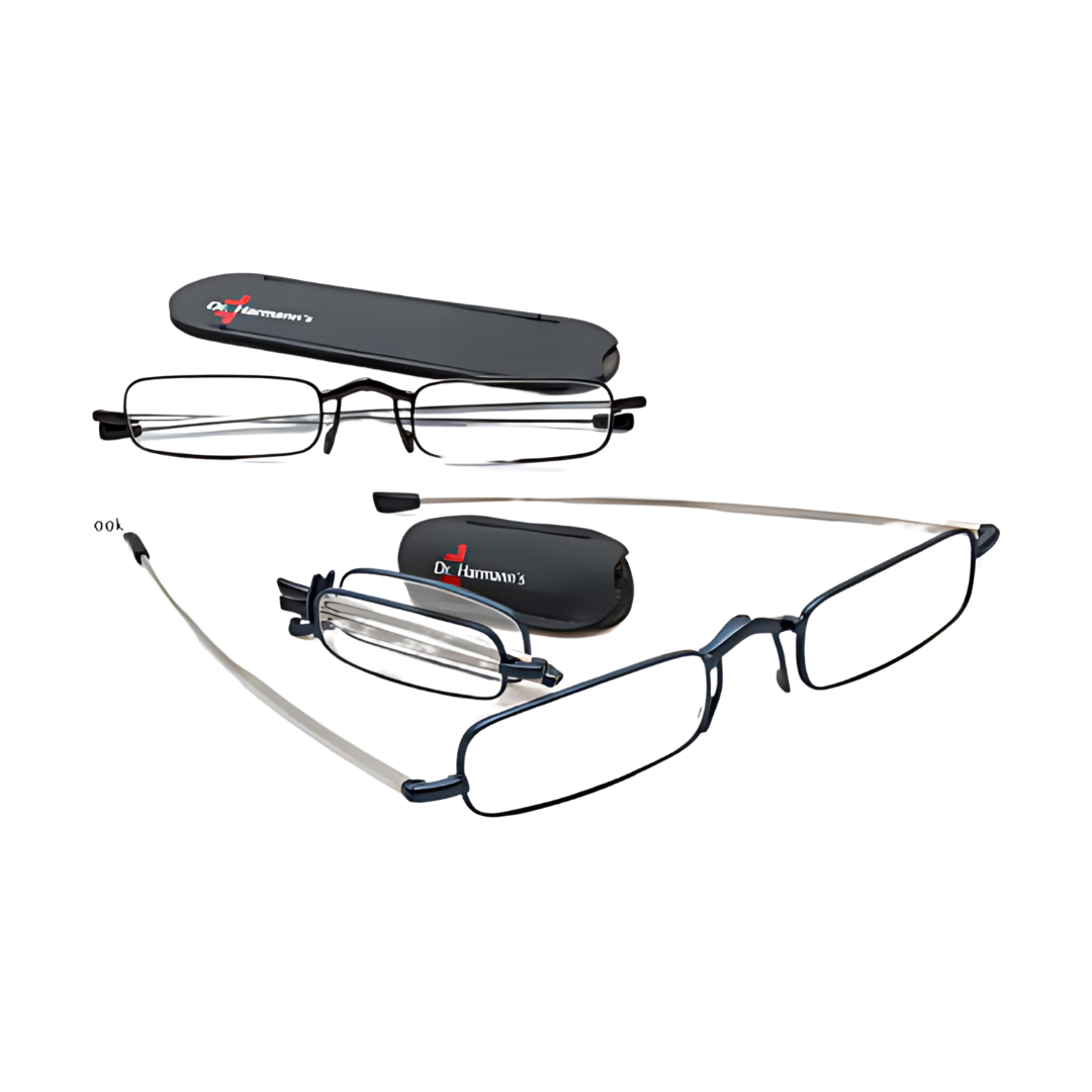First Lens Dr. Harmanns reading glasses Compact Compact size for easy storage and travel