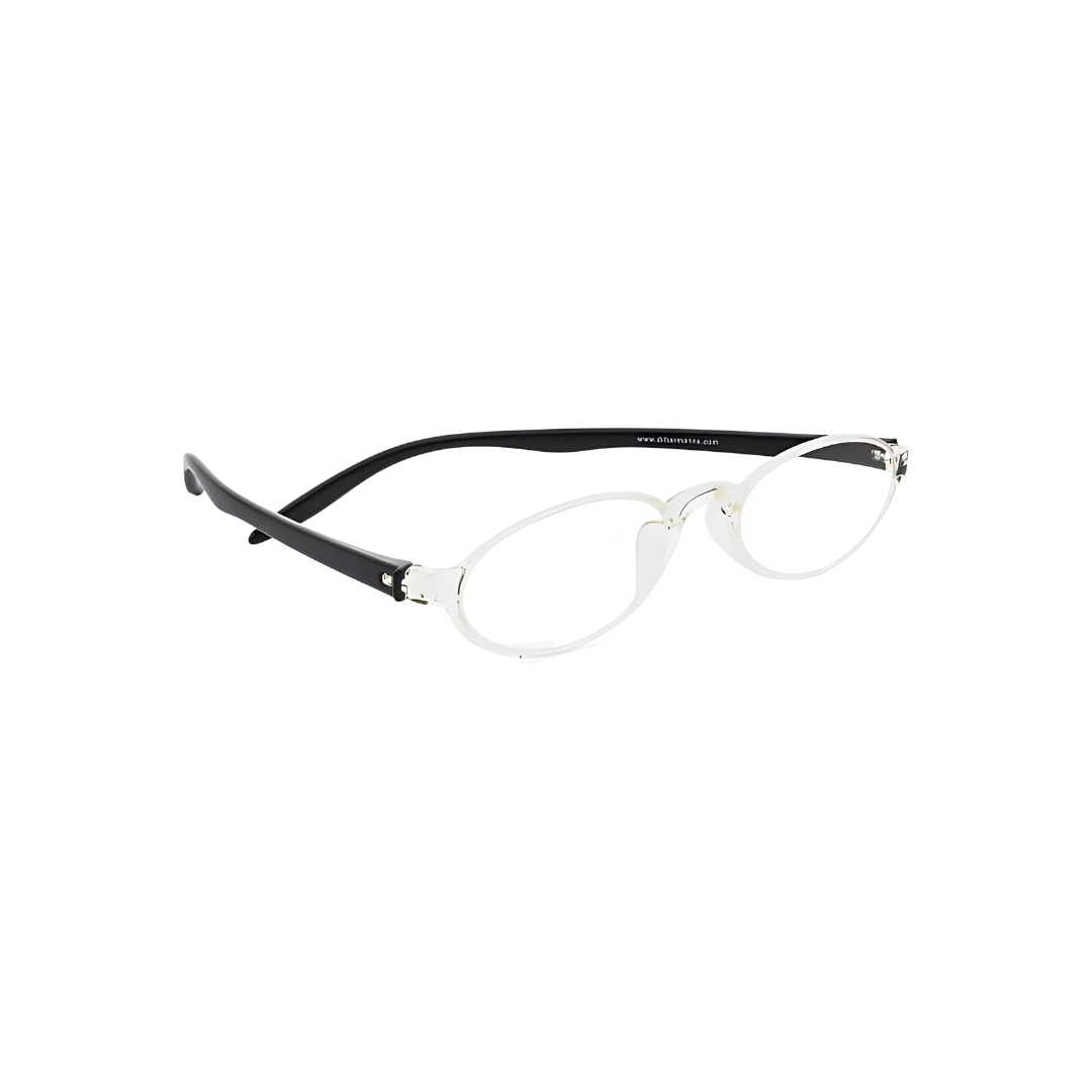 First Lens Dr. Harmanns reading glasses Library7 Enjoying a Book