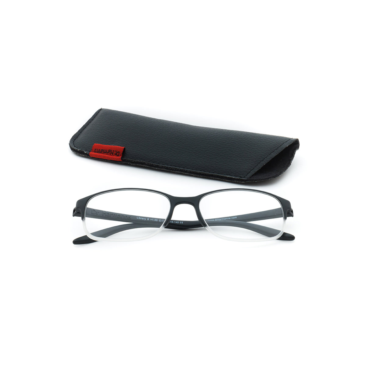 Reading Glasses Library8 by First Lens with stylish tortoiseshell frames