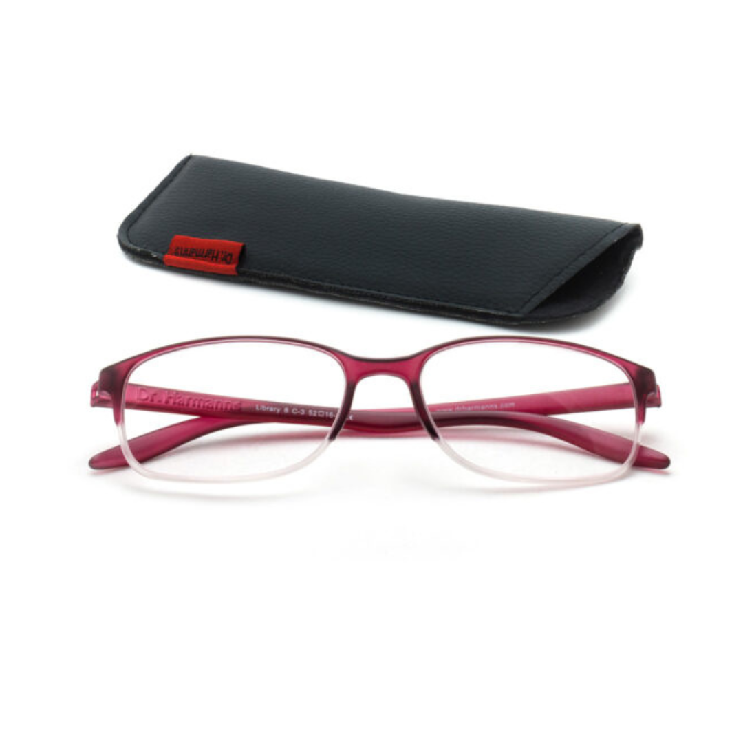 Reading Glasses with adjustable nose pads - Library8 by First Lens