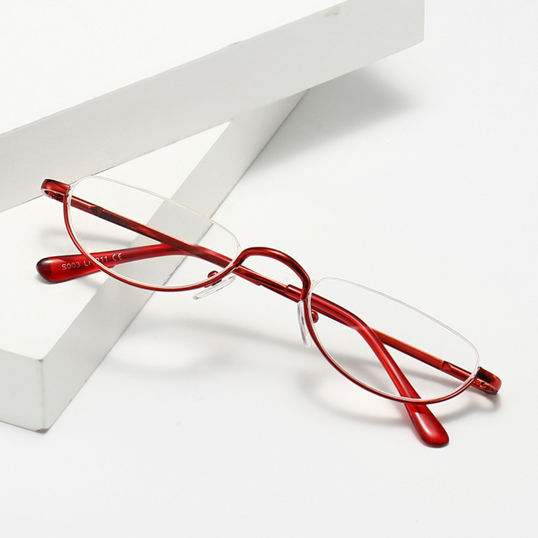 First Lens Agile Oval reading glasses RG_1027 displayed on a clean surface