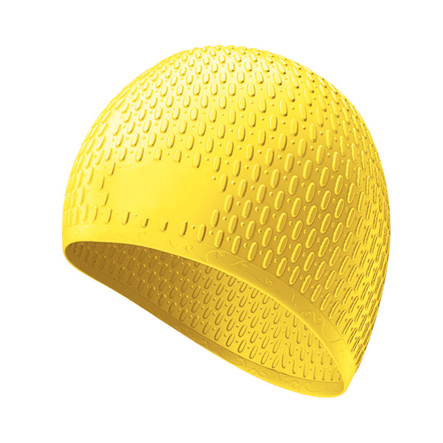 First Lens Adults Swimming Cap designed for both style and functionality.