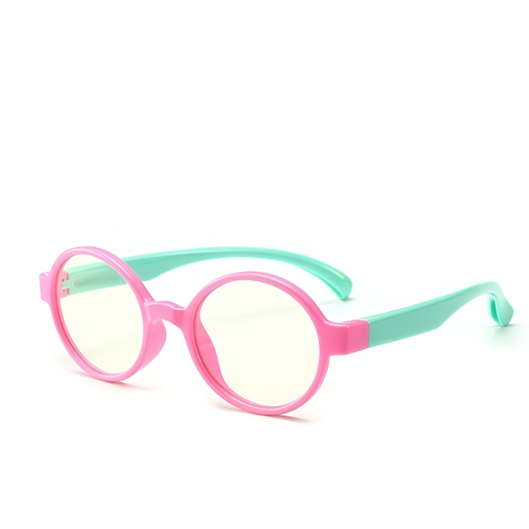 First Lens Fashionable eyewear for kids, featuring blue light blocking technology to support healthy vision.