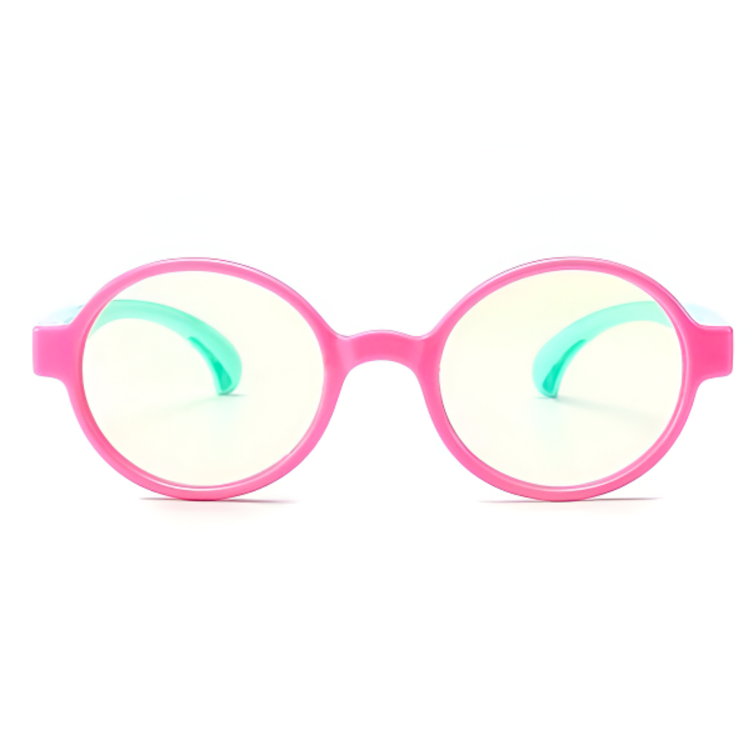First Lens JuniorEye Kids Blue Light Blocking Glasses - stylish and functional eyewear for young digital users.