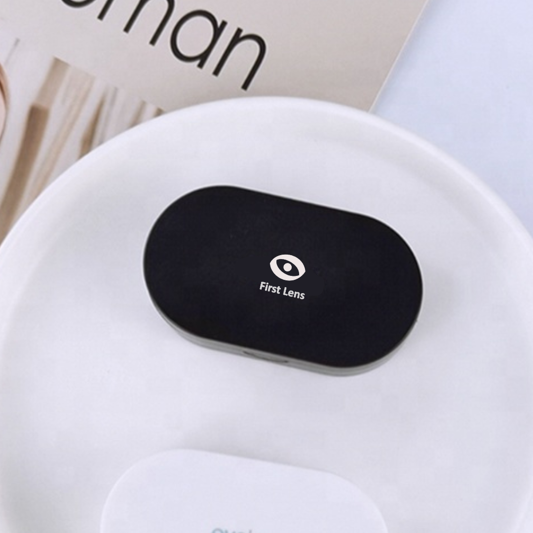 Compact Box Lens Compact Companion: First Lens Mini Contact Lens Case