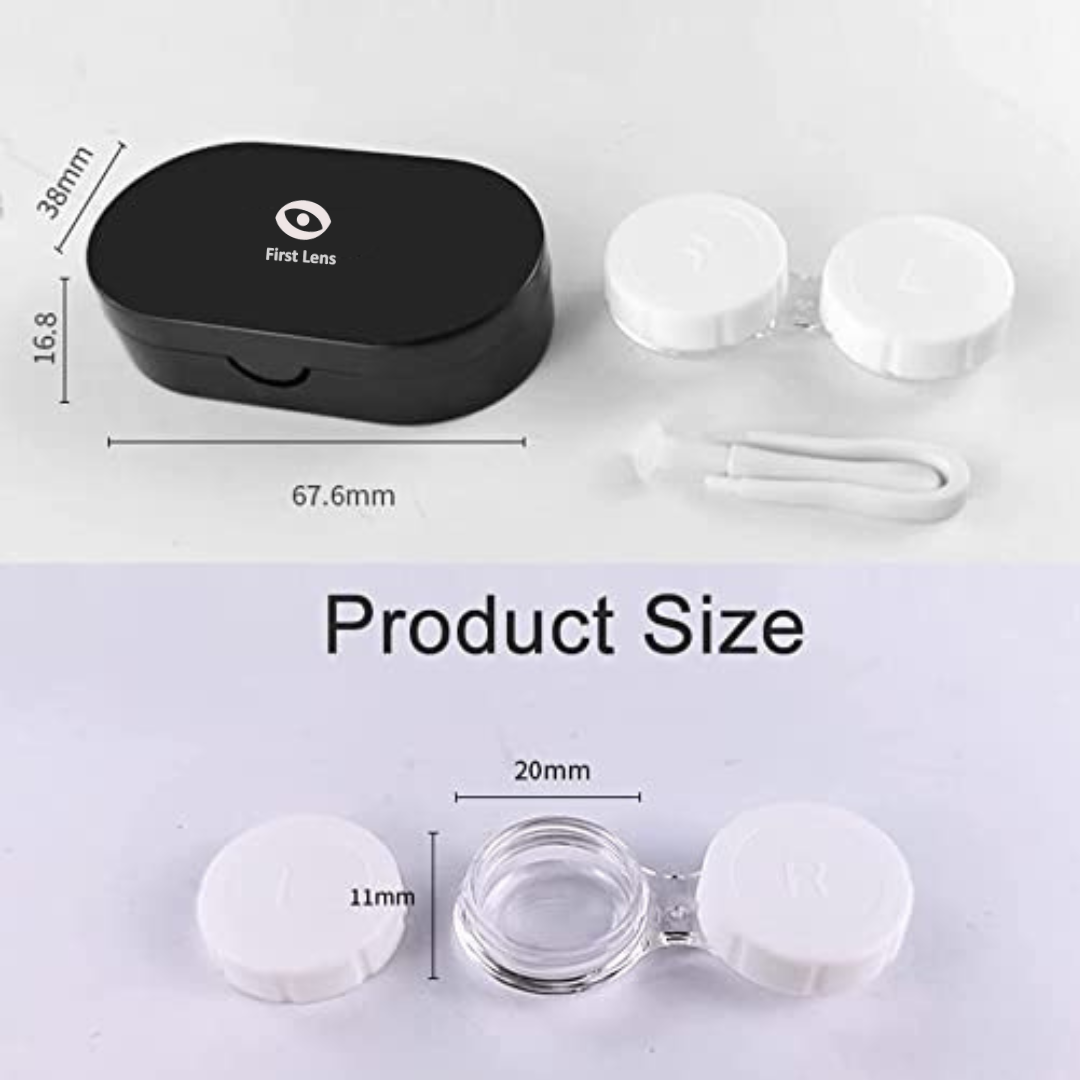 Small Travel Contact Lens Case by First Lens