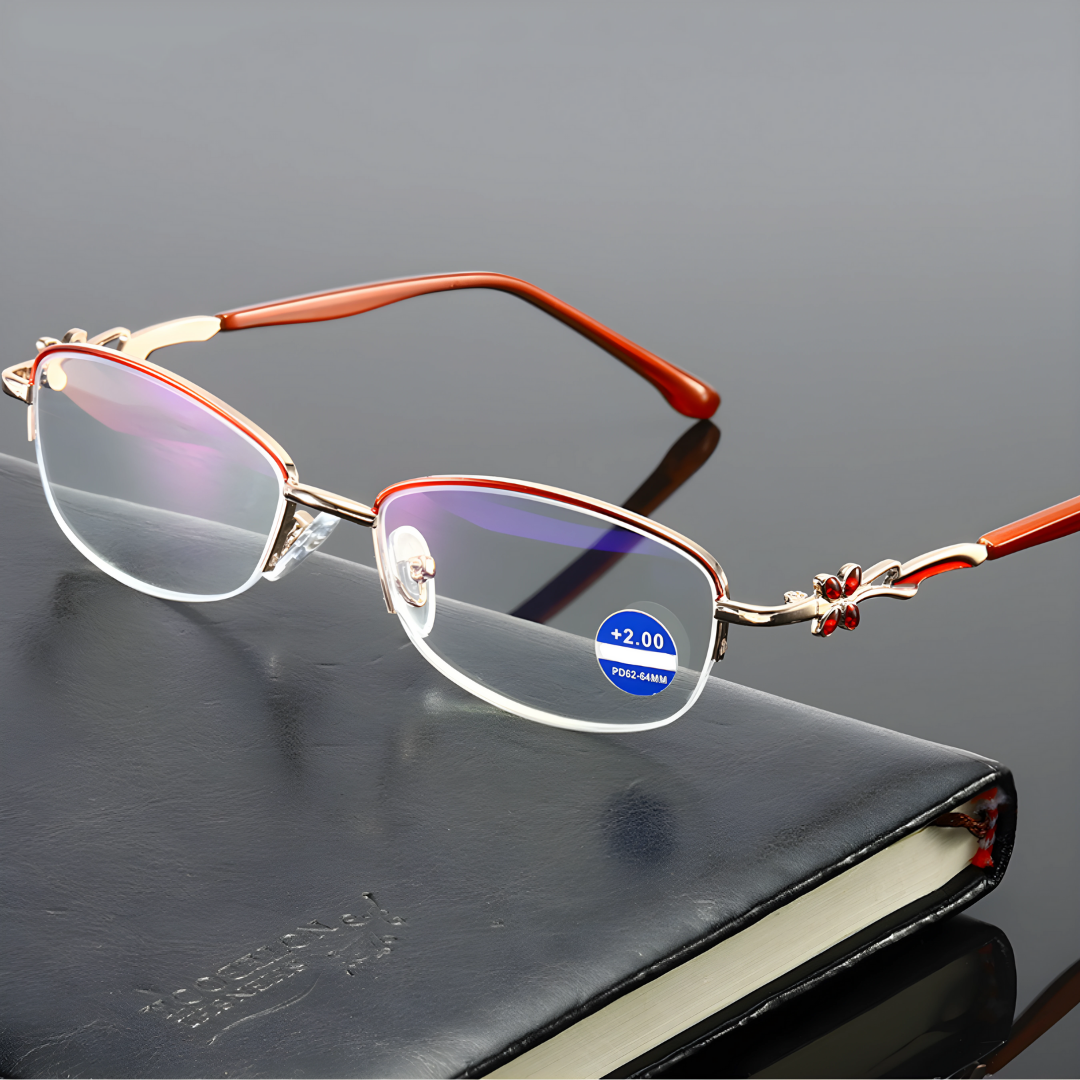 First Lens Women's Blue Light Reading Glasses