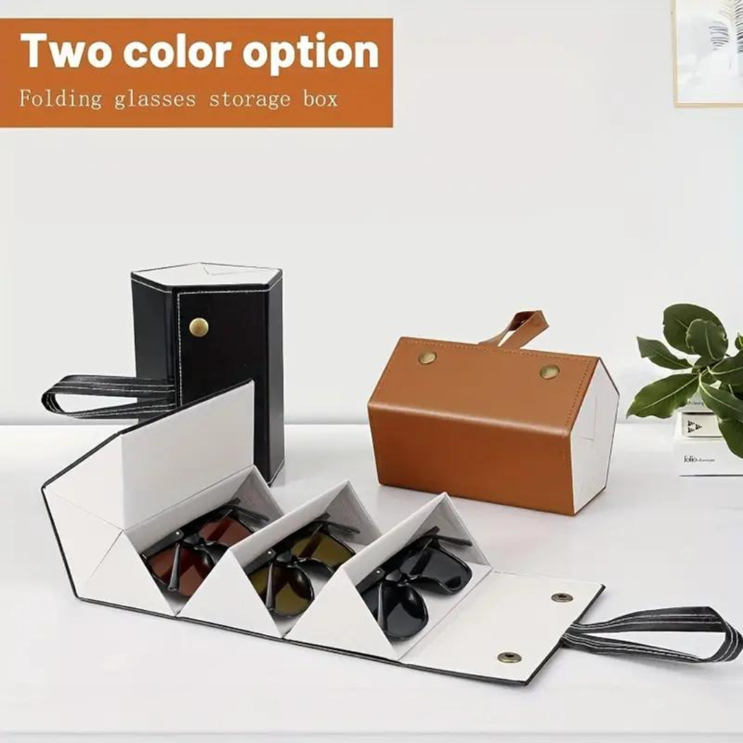 First Lens Chic Sunglass Stand: Showcase and organize your eyewear collection with ease
