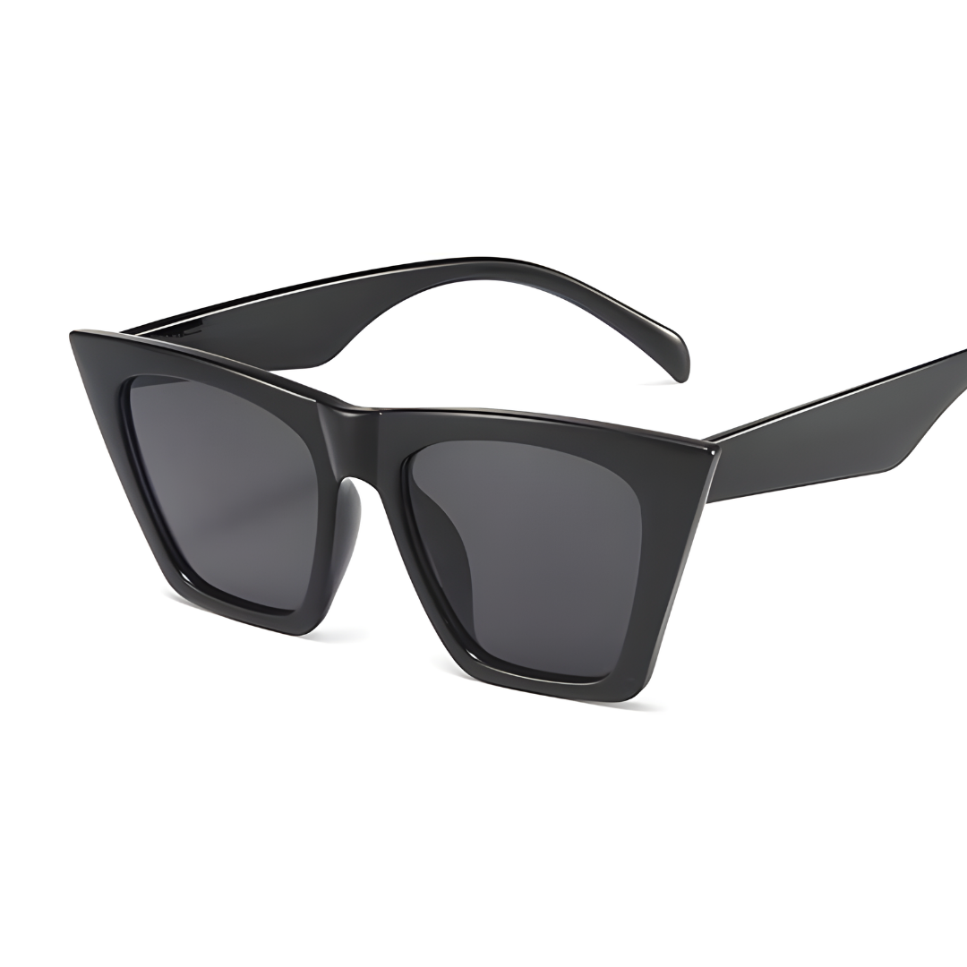 First Lens square frame Sunglasseses in tortoiseshell pattern