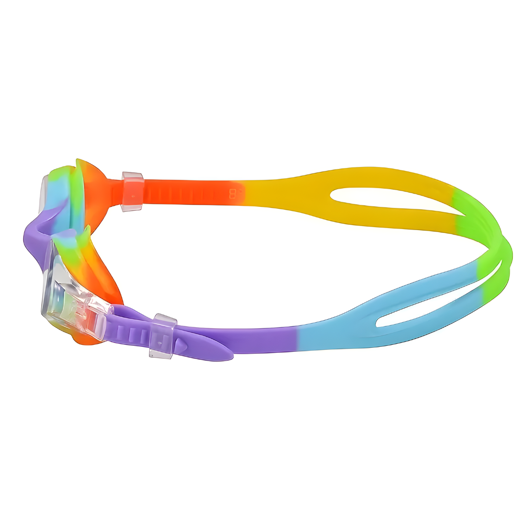 Kids' swimming goggles featuring UV protection for outdoor use by First Lens.