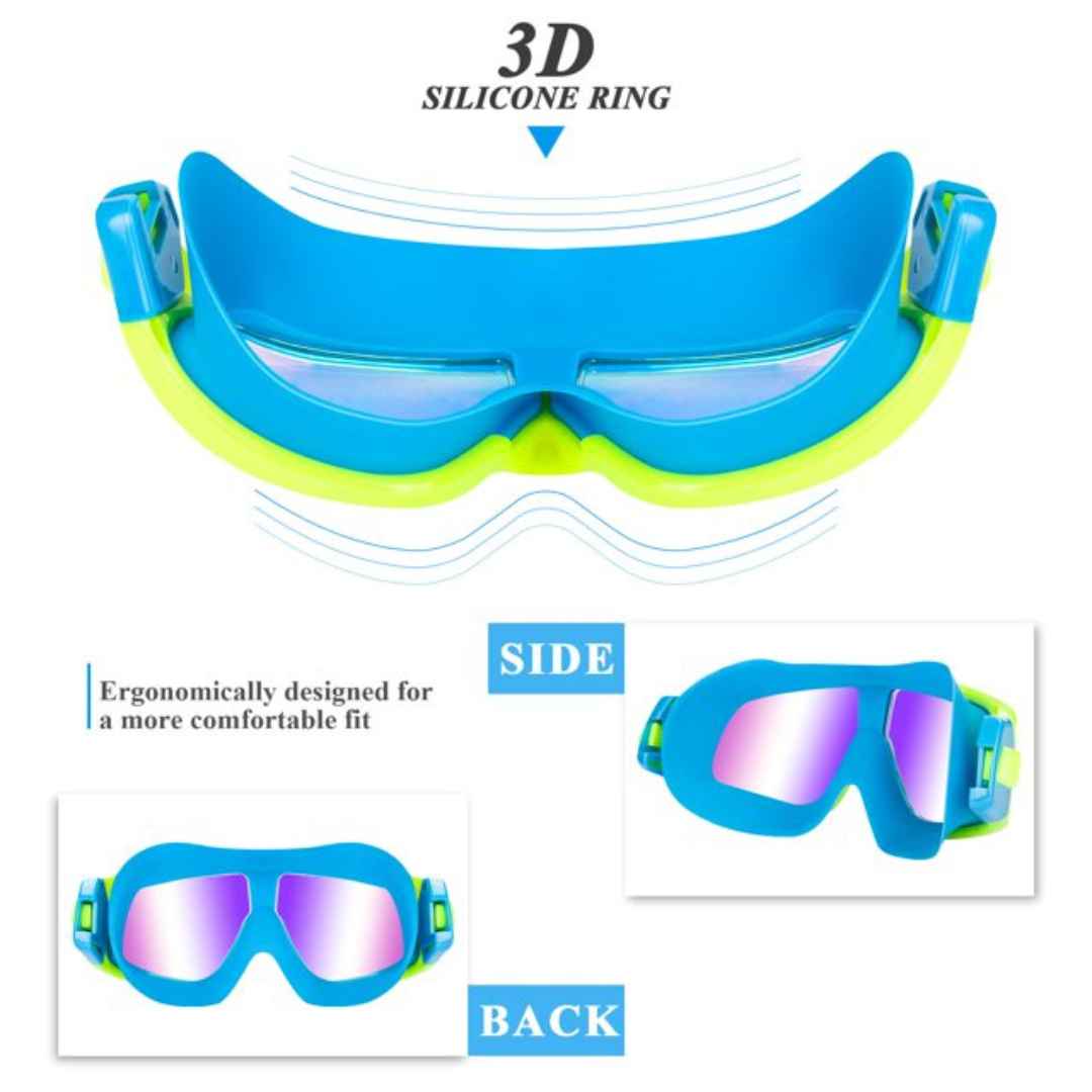 First Lens K003 goggles with wide lenses for enhanced peripheral vision.