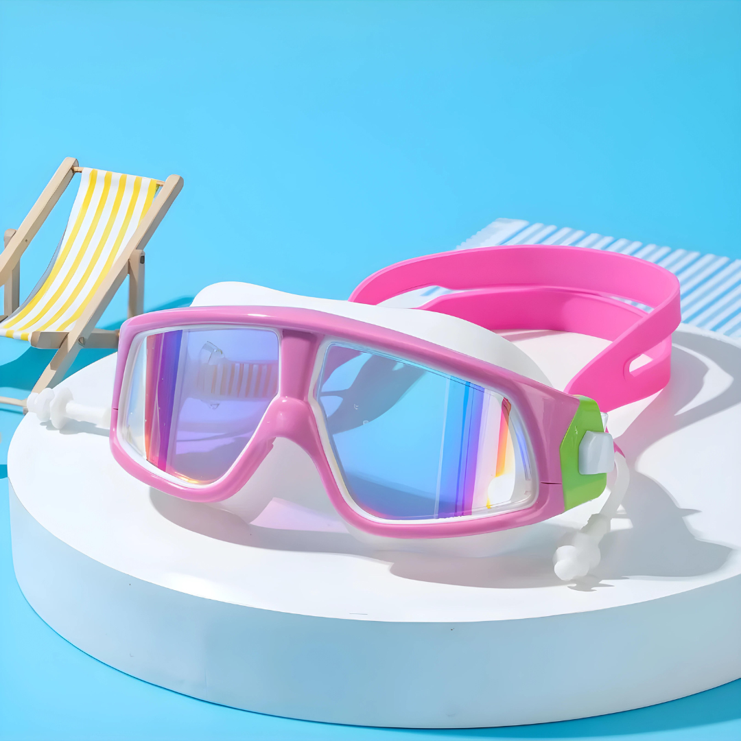 First Lens K003 swimming goggles for children, perfect for pool or beach use.