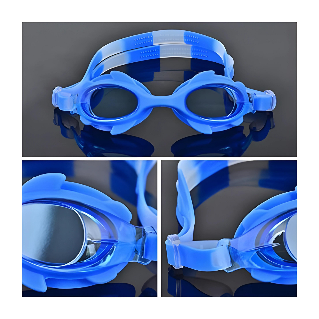Side view of the First Lens goggles, highlighting the durable construction and sleek design.