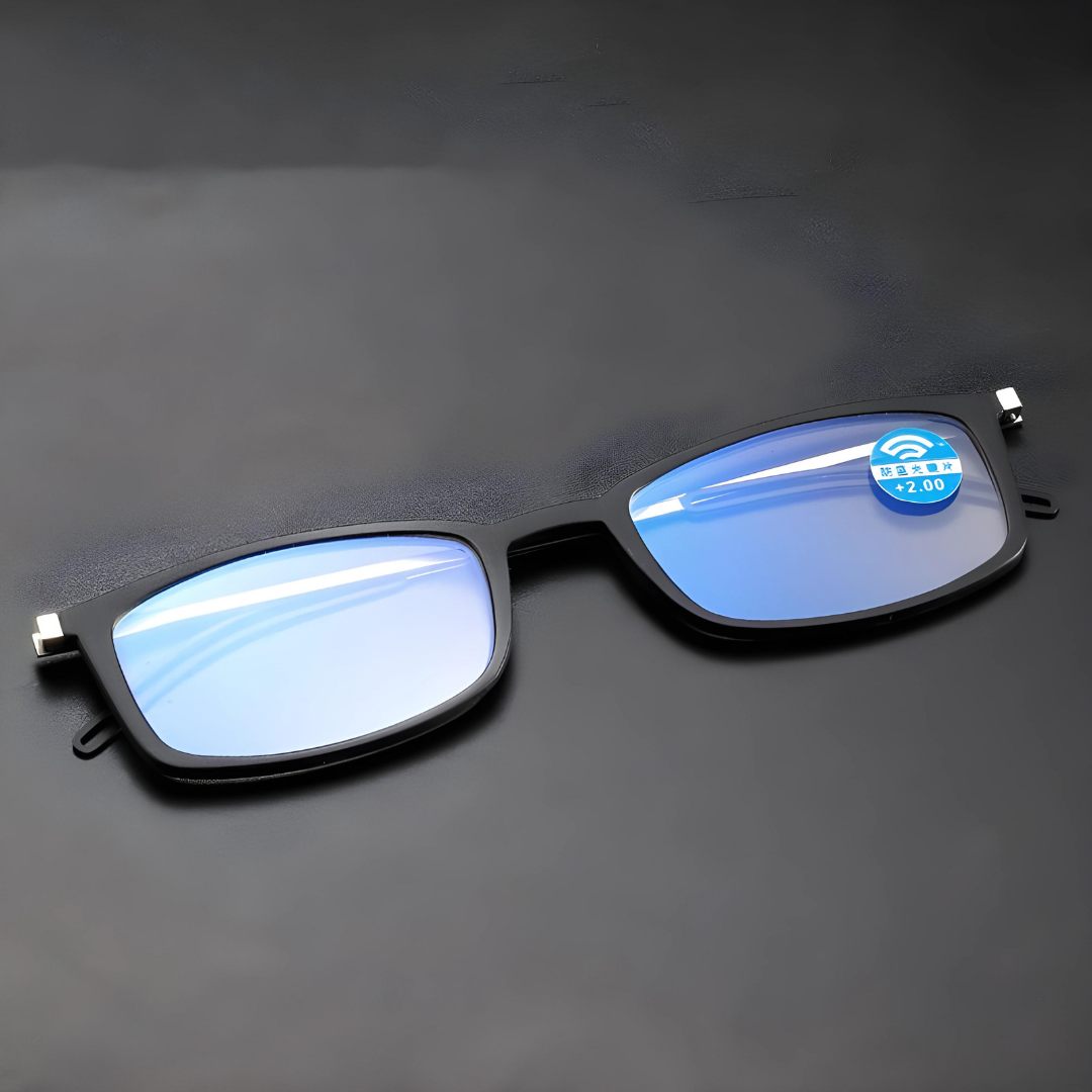 Anti-Blue Light Reading Glasses with Minimalist Design by First Lens