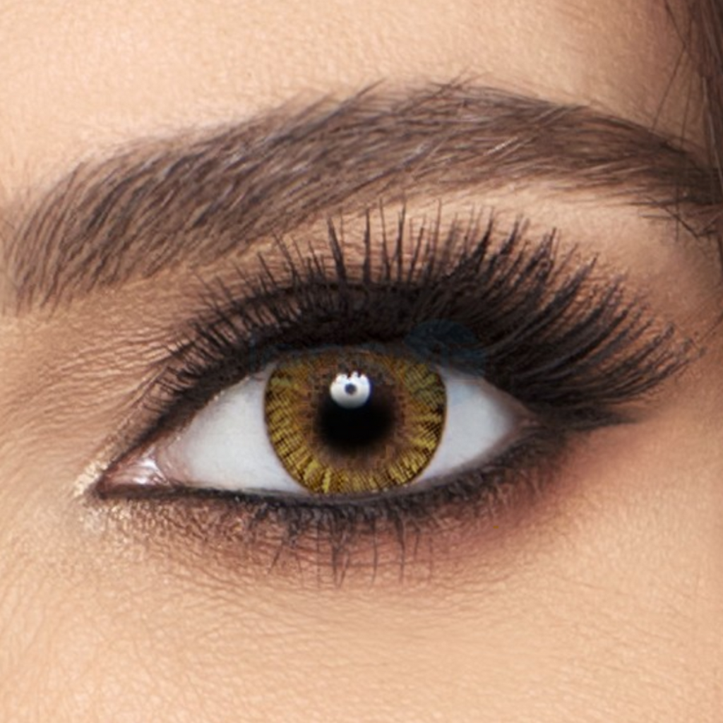 Pure hazel contact hot sale lenses