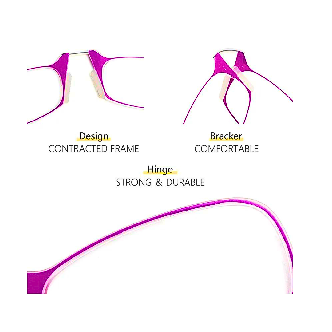 Nose Reading Glasses with Lightweight Frames