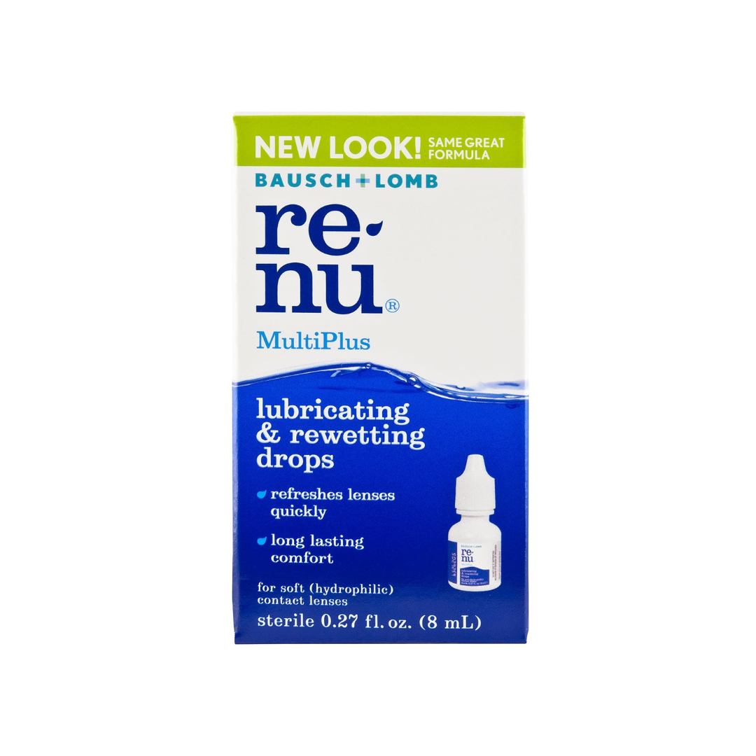 First Lens ReNu MultiPlus Rewetting Drops for contact lenses