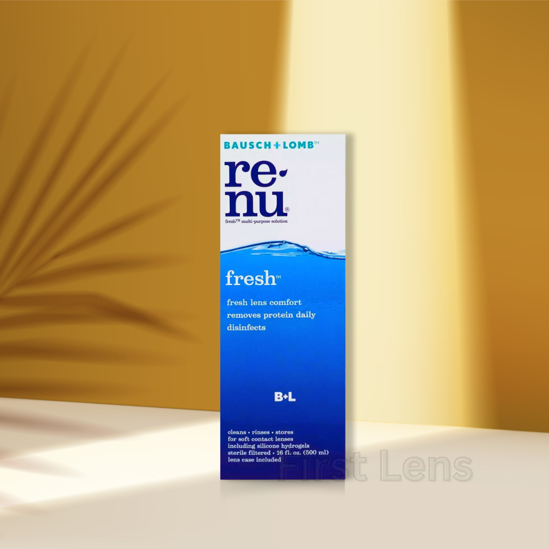 First Lens Renu Fresh Solution for contact lenses