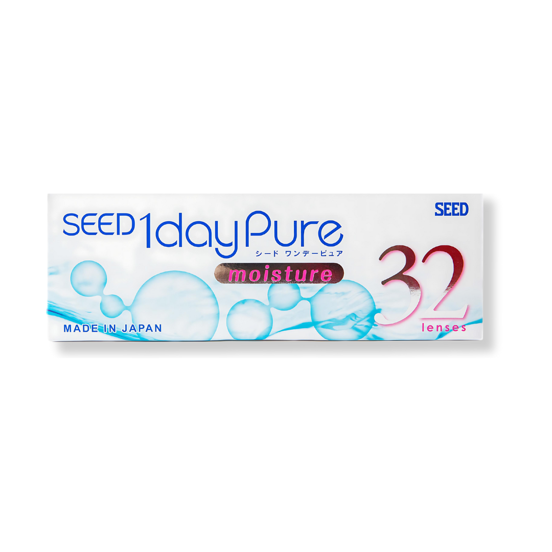 SEED 1-Day Pure Sphricals (32 lens/box)