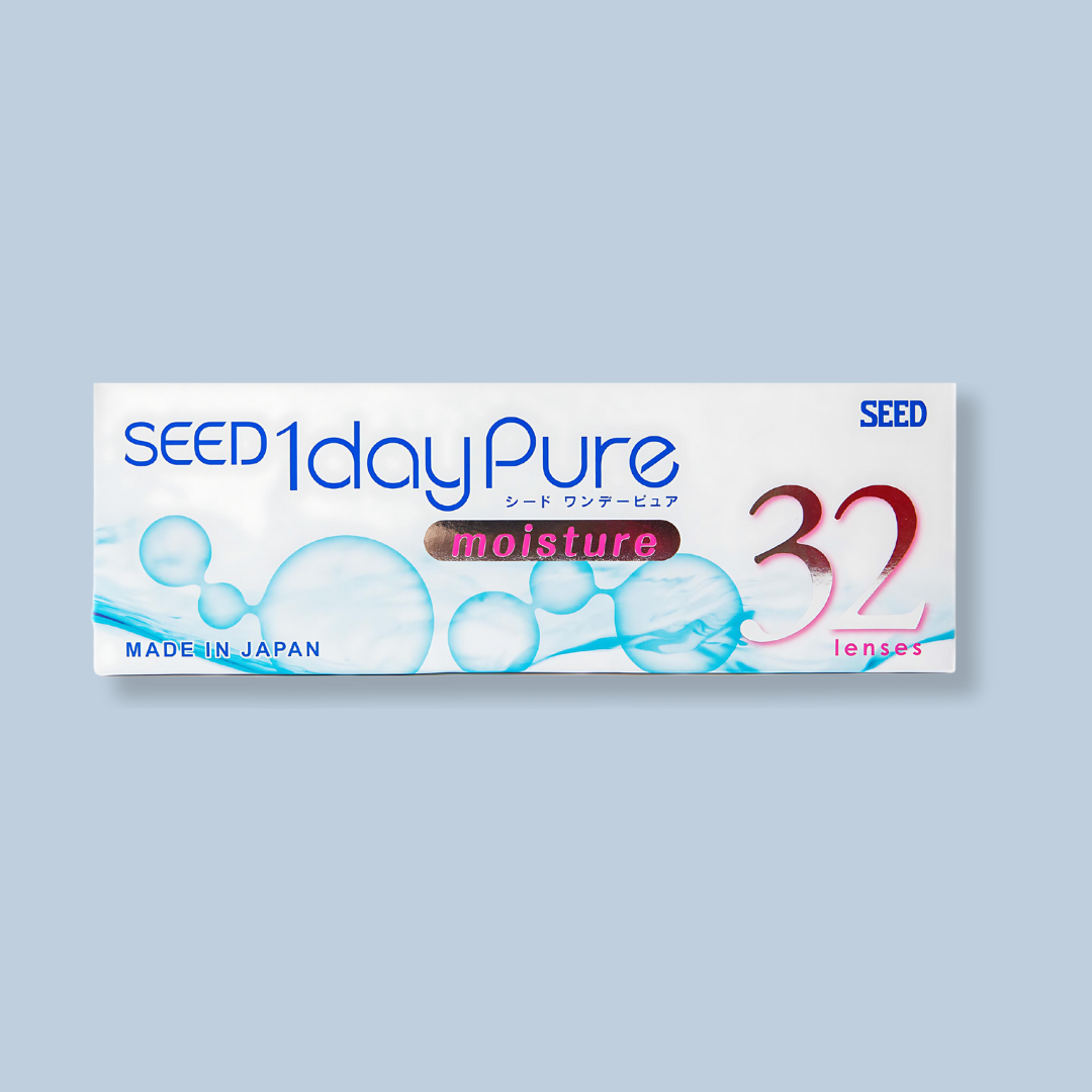 SEED 1-Day Pure Sphricals (32 lens/box)