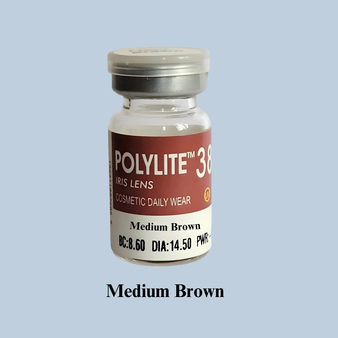 POLYLITE 38 Prosthetic D-Type Contact Lens - Packaging